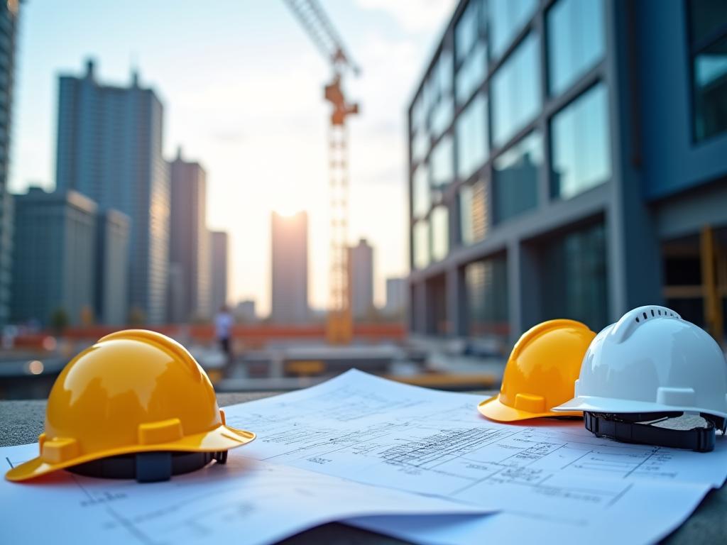 Gewerbliches Bauprojekt Projektmanagement